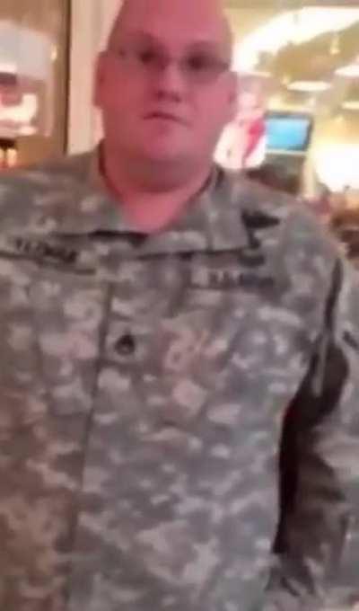 To convince a veteran he’s an army ranger