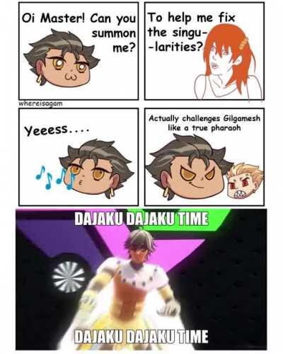 Ozy pulled a sneaky one