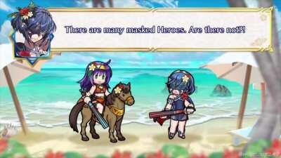 Masked Heroes in Swimsuits!?
