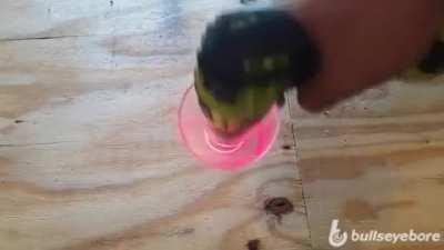 Laser guide sight for drills.