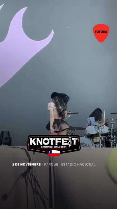 Poppy does another performance at Knotfest
