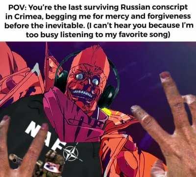 I can’t get accused of war crimes if there’s nobody left to tell the tale