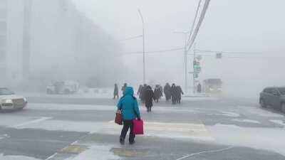 Yakutsk -50°C