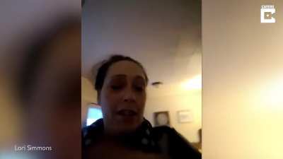 Strange creatures were captured in the background of a mom’s Facetime video call