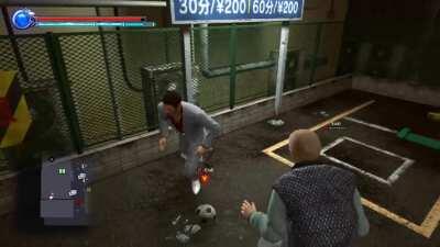 Kiryu is a legendary soccer player