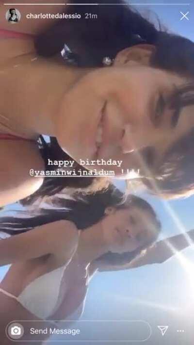 Her story this morning.