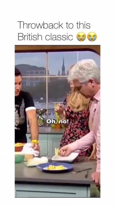 To be a food critic and you're British.