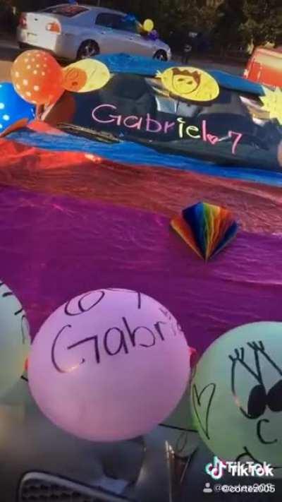 Having a nonce themed birthday