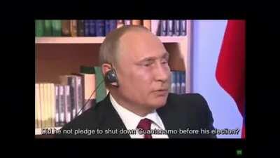 Putin explains that U.S presidents are puppets