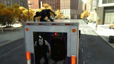 criminals are getting lazier, must be waiting for spider-man 2 to drop