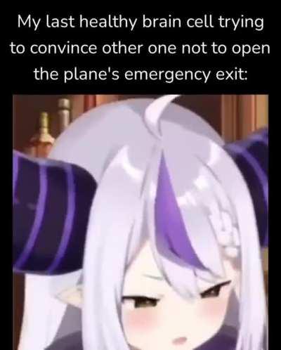 I cannot be reasoned with