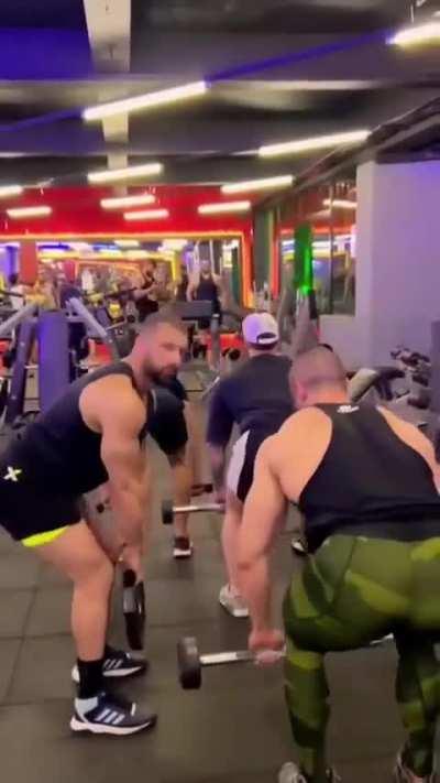 Normal day at the gym