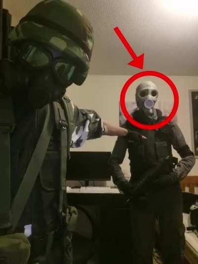 Hecu and combine cosplays