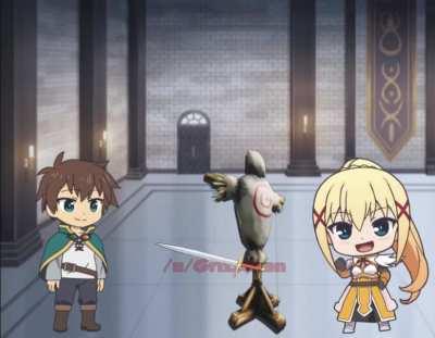 [OC] Darkness' Sword Practice