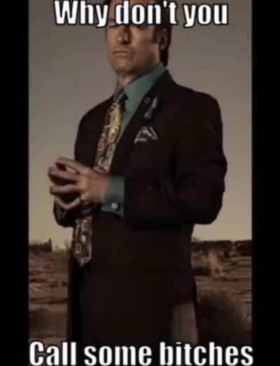 Instead of Calling Saul….