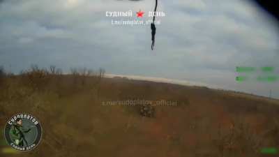 Russian Fiber Optic FPV strikes on UKR infantry