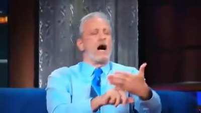 Jon Stewart dropping knowledge.