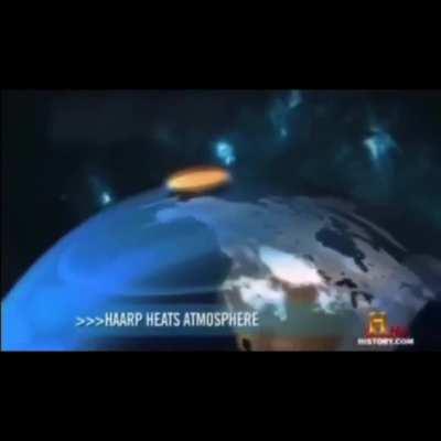 Lost footage of weather manipulation system