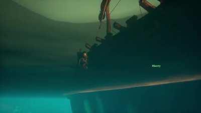 Skeletons can walk on water now apparently