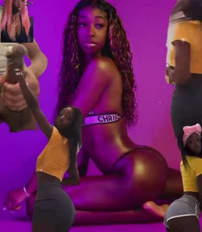 BabeCock Cumshot Hot Ebony Stripper [redgif has sound 🔊]