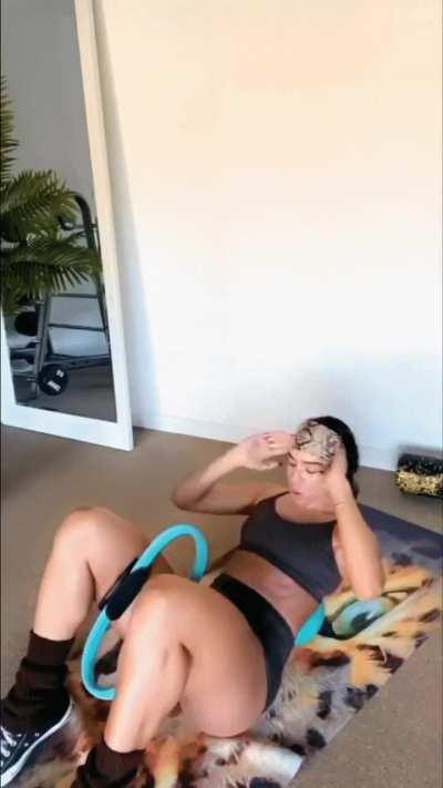 working out in gym - X May 2023