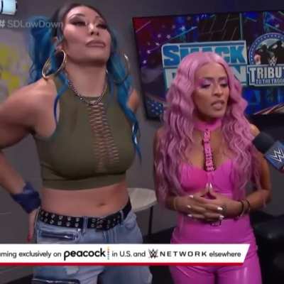 Mia Yim and Zelina Vega