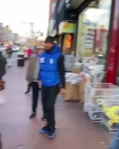 Bus driver kicks someone off his bus