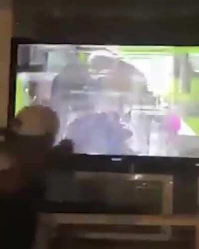 Cowboys fan reaches a whole new level of rage