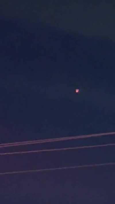 Filmed in Arkansas at approximately 10:20pm on 9/7/21