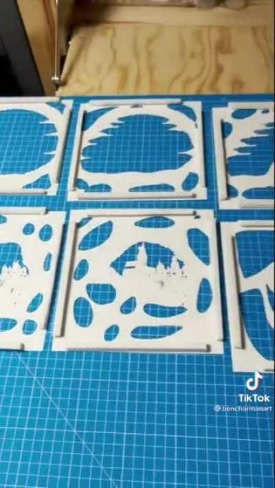 Harry Potter light box art