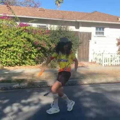 I was jus tryna go on a run. #scoober