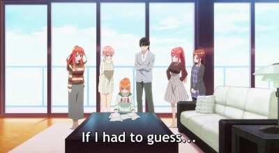 [The Quintessential Quintuplets 2 and JoJo's Bizarre Adventure: Golden Wind] Golden Sister