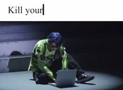 Jin being based as always