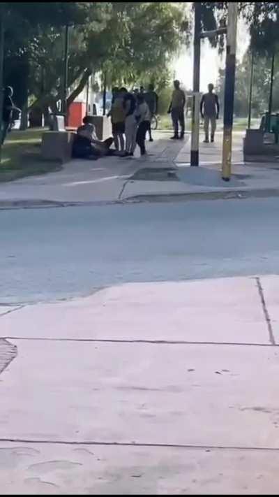 Trelew: Señora se cansó de ser víctima del mismo ladrón y lo increpó con un martillo