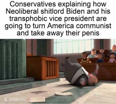 Conservatives make Biden sound good