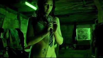 Dee Dee Menta's fully shaved full frontal in 