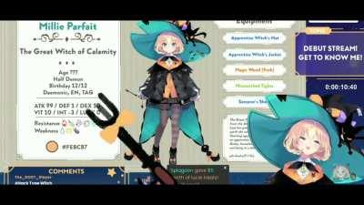 When Millie-chan from Nijisanji Wave 3 awakened the ancient one.