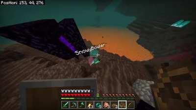 Pov you play minecraft bedrock