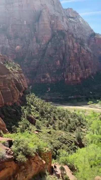 West Rim Trail at Zion