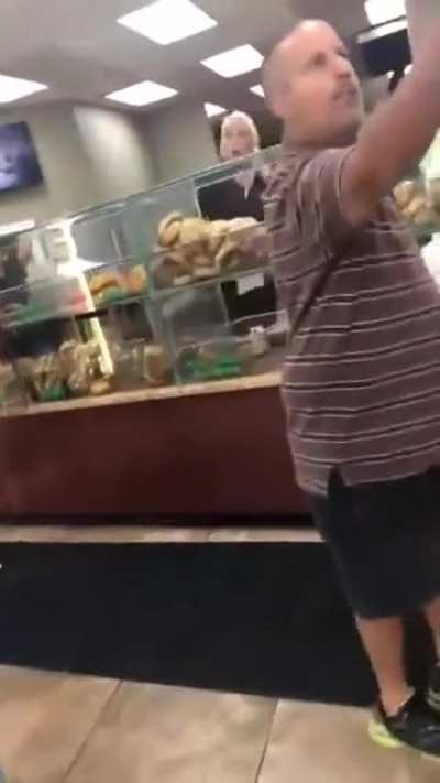 Manlet runs his mouth and writes a check that his fists couldn't cash