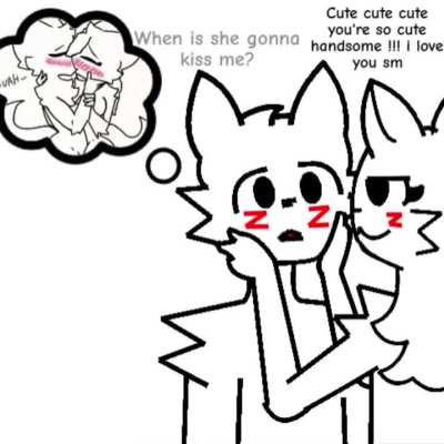 When she likes playing with you