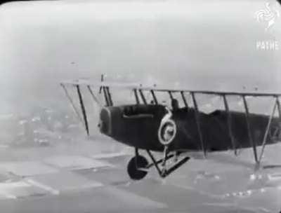 Woman pilot fixes new landing wheel mid air