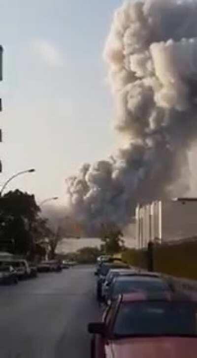 Up close in Beruit today.