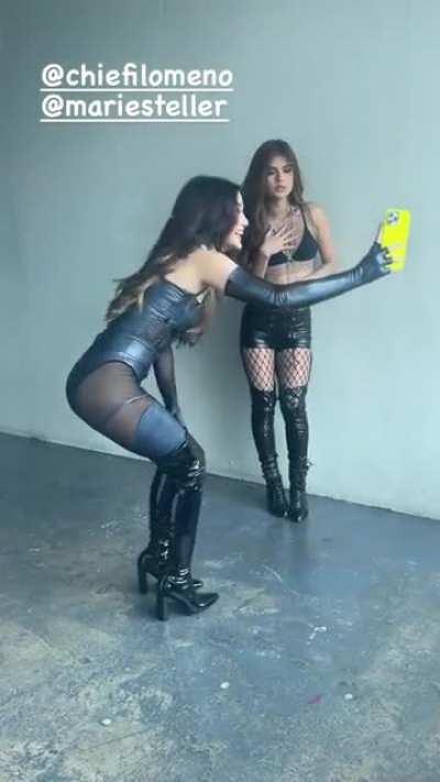 Chie Filomeno & Maris Racal