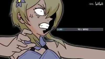 Quizá el iLLo no lo pueda apreciar tanto porque no juega Genshin, pero sé que ustedes sí lo harán. Quedó increíble! El autor se hace llamar -SHL- y éste es el link de su página: https://m.bilibili.com