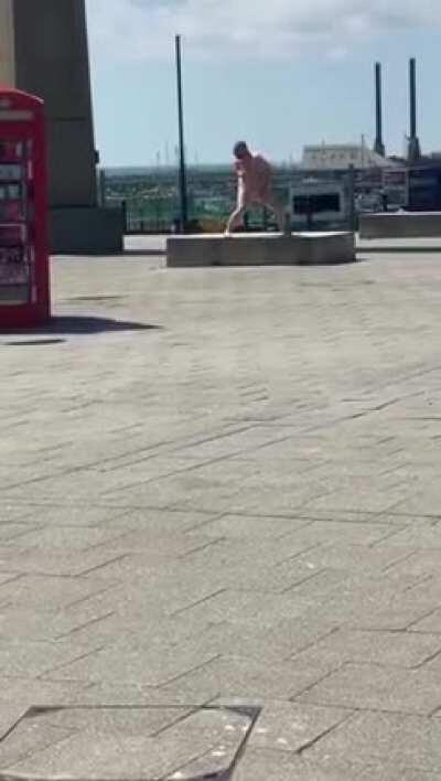 He's drowning, help him