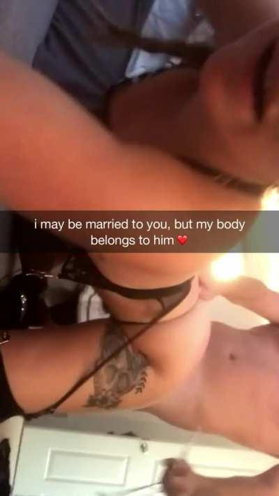 Your wife, his personal whore ❤️