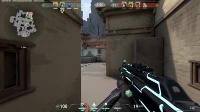 The vandal's First bullet inaccuracy is ridiculous.