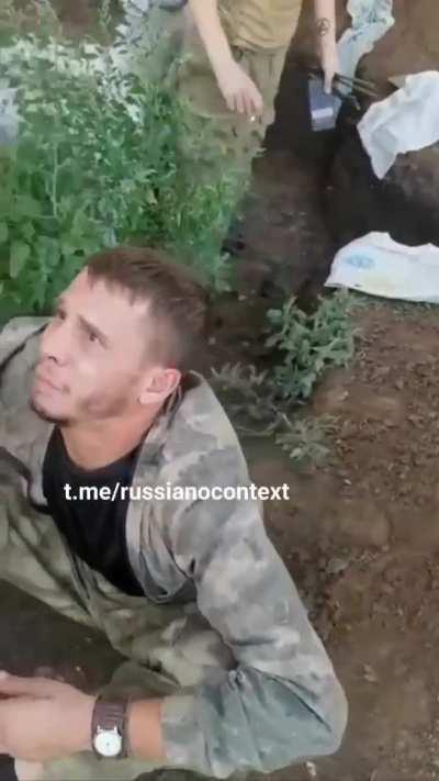 Ua Pov: Russians beating one of their own, who is under the influence of a substance. They call him a druggie and end up having to drag him, as he is not listening to directions and he starts crying and begging. Footage likely from a month or two ago.