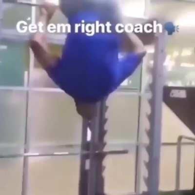 Dis the old head that pull up to bruce gym and try to tell him what to do